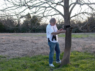 Setting up game camera #1